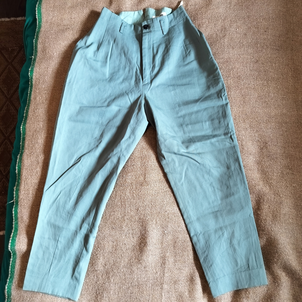 Flawed - Japanese Vintage Women's Teal Pants